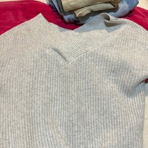 Light Grey V neck sweater